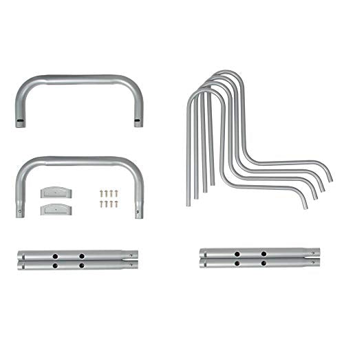 Stash Rack 2 Bike Floor Stand Bicycle Storage Organizer (Grey / 2 Bike)