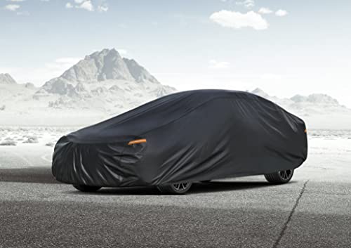 7 Layers Waterproof Coupe Car Cover Custom Fit Toyota MR2 1984 (PE-Black / Custom Fit Toyota MR 2)