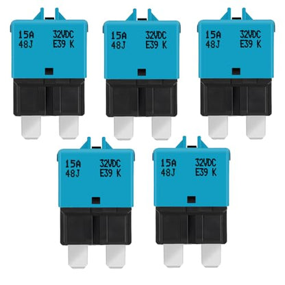 Circuit Breaker Fuse E39 (5 Pack / 15A)
