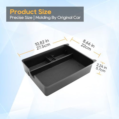 2026 Passport Center Console Organizer for 2026 Honda Passport Accessories ABS Plastic Armrest Console Glove Tray Compatible with 2026 Honda Passport RTL (2026 Honda Passport 1Pack Tray)