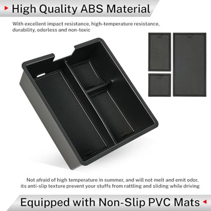 Armrest Center Console Storage Box for Toyota Land Cruiser Prado J120 2004 (GX470 2004-2009)