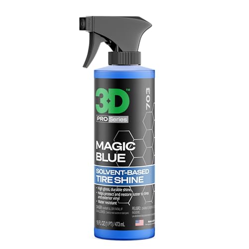 Magic Blue Tire Shine Spray (16 Ounce (Pack of 1))