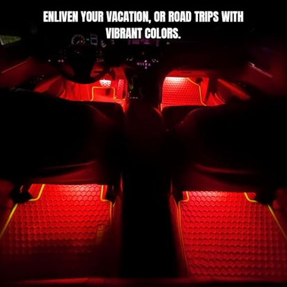 Car LED Strip Light (Red / Cigarette Lighter)