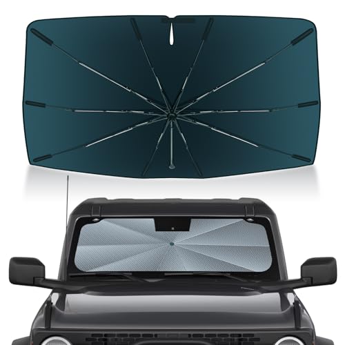 Windshield Sun Shade Umbrella for 2021 (Ford Bronco 2021-Present)
