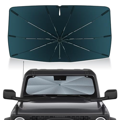 Windshield Sun Shade Umbrella for 2021 (Ford Bronco 2021-Present)