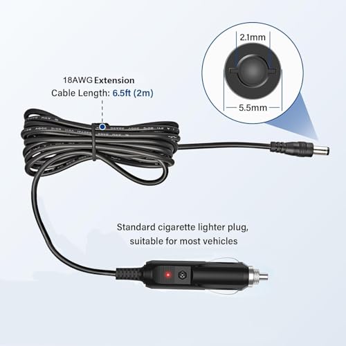14.5V DC Charger Car Adapter Compatible with Dewalt DXAEPS14 1400 Peak Amp 1400Amp DXAEPS14CA 12V Portable Power Station Jump Starter Air Compressor DXAEP514 15V Auto Supply Cord Battery Charger
