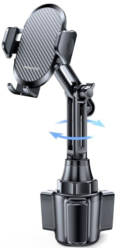 2025 Upgraded Universal Cup Phone Holder for Car (Dark Gray)