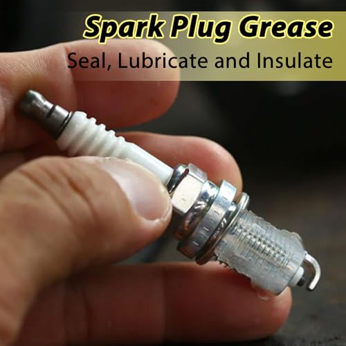 Dielectric Grease Automotive Die Electric Grease for Spark Plug Bulb (8 oz - 1 Pack)