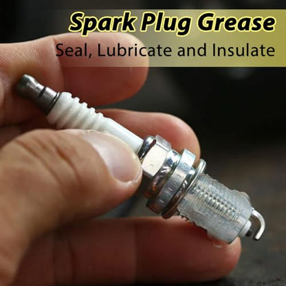 Dielectric Grease Automotive Die Electric Grease for Spark Plug Bulb (8 oz - 1 Pack)