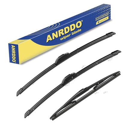 3 Wipers Replacement for 2014 (26"+18"+14" / J-HOOK)