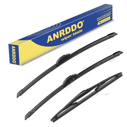 3 Wipers Replacement for 2011 (22"+21"+12" / J-HOOK)
