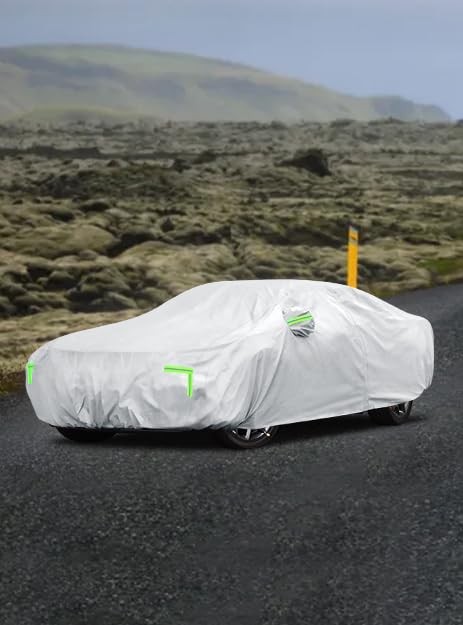 Car Cover Custom Fit for Toyota Corolla 2000 (Fit for Toyota Corolla / Honda Silver)