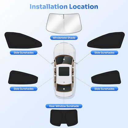 Window Shades for 2014 (Mazda 3 Sedan (Not Hatchback) 2014-2018)
