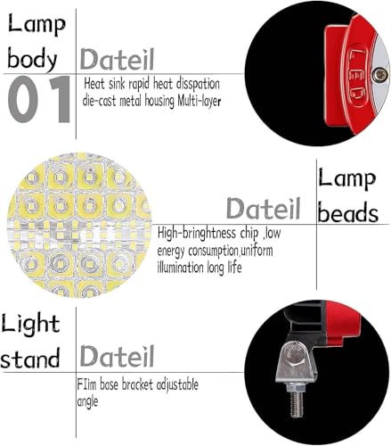 Offroad Lights (2 Red)