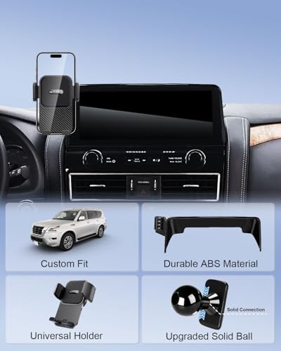 Phone Holder for Nissan Armada 2021 (Universal Holder / 2021-2024 Nissan Armada | 12.3-Inch)