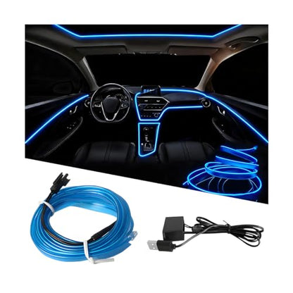 EL Wire Car LED Strip Lights (Blue / 10FT)