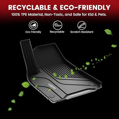 Trunk Mats for Tesla Model X & Plaid 6 Seater