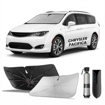Windshield Sun Shade Umbrella for Chrysler Pacifica 2017 (Chrysler Pacifica 2017-2026)