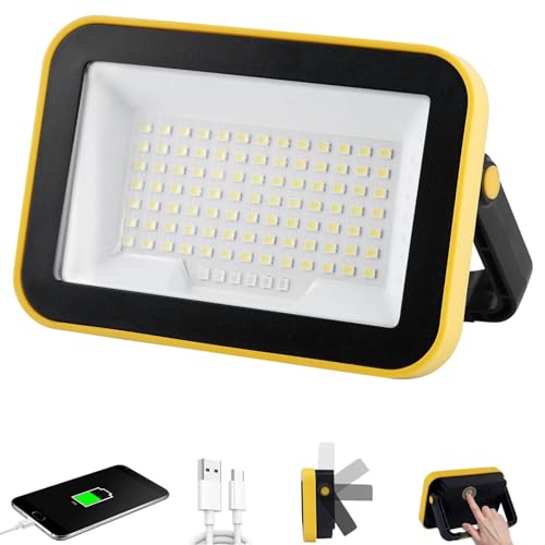 40W Rechargeable LED Work Light (Black)