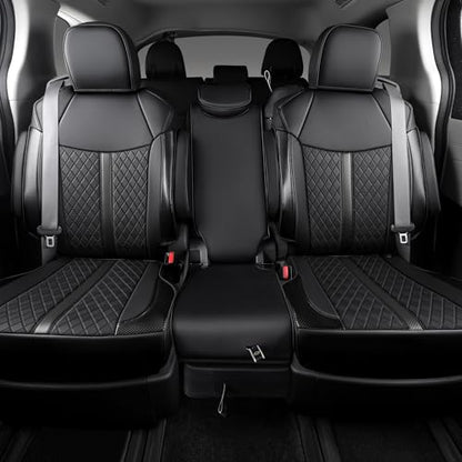 Custom Sienna Seat Covers for 2021 (Black Luxe / 8-Seat)