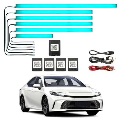 Interior Car LED Lights RGB 6 in1