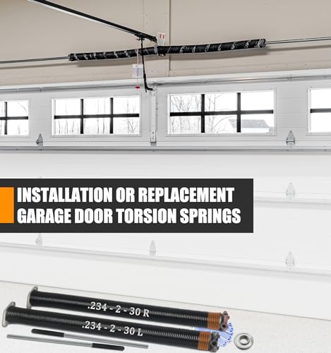 Garage Door Torsion Spring Set (.234x2x30")