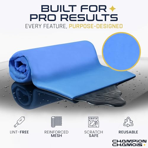 Car Shammy Cloth (Original + Blue)