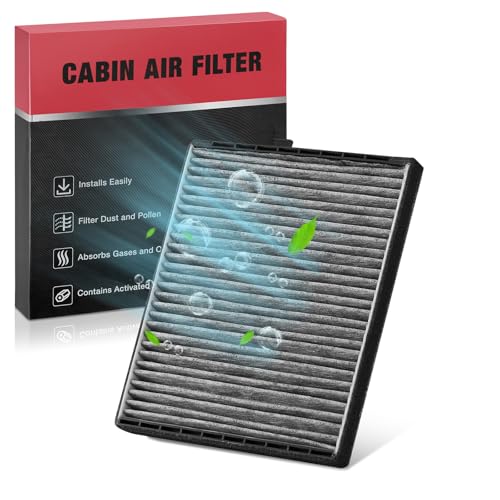 Cabin Air Filter CF10546 Compatible with Chevy 2004 (8.3" x 9.9" x 0.9" / CF10546)