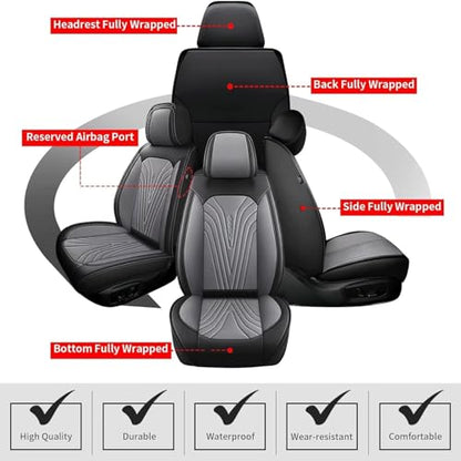Front Seat Covers Fit for Toyota Camry 2002