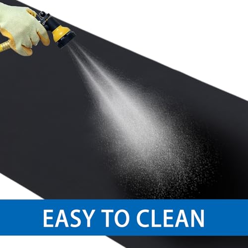 Motorcycle Garage Mat Non Slip (Basic Style / 98 X 31 Inch)
