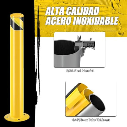 Safety Bollard Post (36"H*3.5"D)
