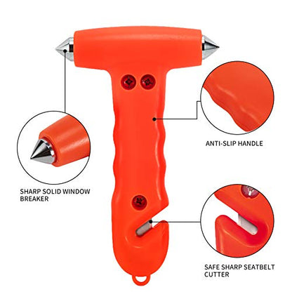 Car Safety Hammer 2 (Light Red)