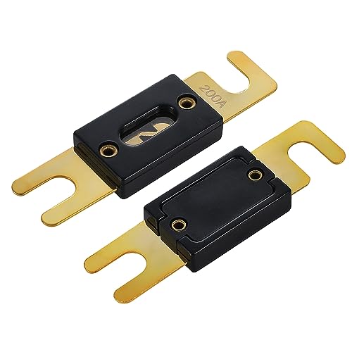 200A ANL Fuse 200 Amp Inline Blade Fuses 32V for Car Audio Inverter Automotive Stereo (200A)