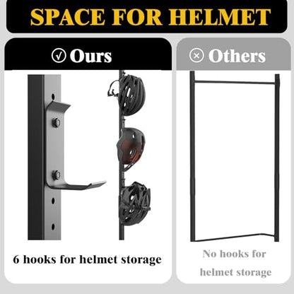 Freestanding Bike Storage Rack for 5 Bikes (Freestanding Bike Rack)