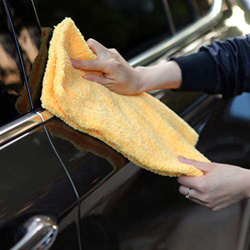 Microfiber Towels for Cars (Yellow)