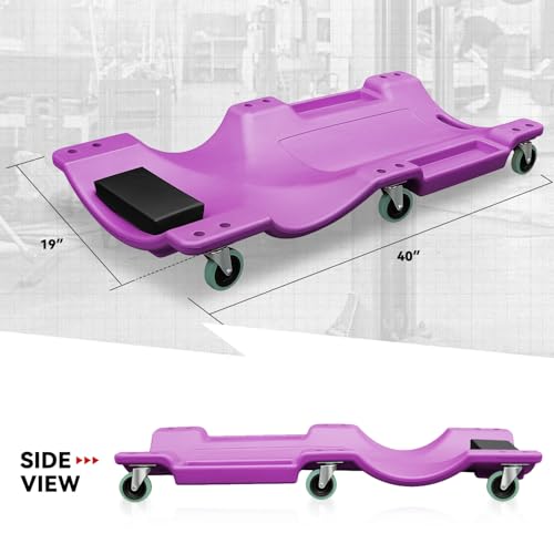40 in Low Profile Under (Purple / 40" L)