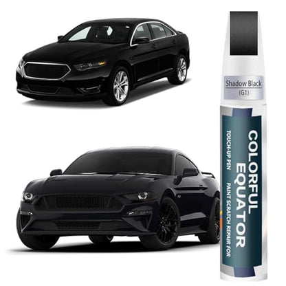 G1 Shadow Black Touch Up Paint for Ford (Shadow Black(G1) compatible with 2024 Bronco/2024 Bronco Sport/2024 Maverick/2025 Mustang/2024 Ford Mustang M-ach-E/2024 Ranger)