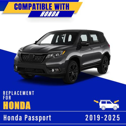 3 Wipers Fits Honda Passport 2019 (26"+24"+16")