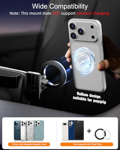 Magnetic Phone Holder for Honda Civic 11th Gen 2022 2023 2024 2025 2026 (for 2022-2026 Civic)