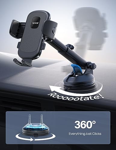Car Phone Holder Military (NEW Upgraded - Dark Grey)