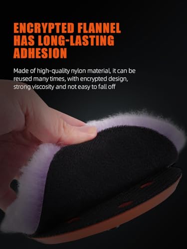2Pcs 6Inch 150mm (2Pcs 6Inch Purple Coarse Wool / 6 Inch (150mm))