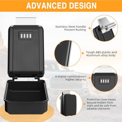 Car Window Lock Box for Turo (Key Lock Box - Standard)