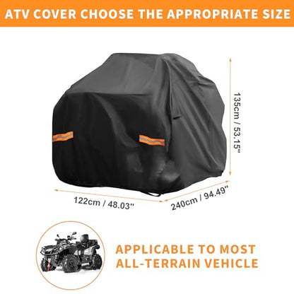 ATV Cover for Can (Black)