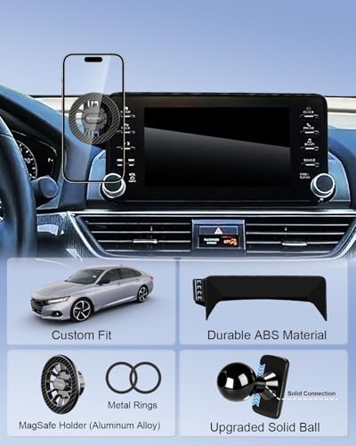 Magnetic Phone Holder for Honda Accord 10th Gen 2018 (Magnetic / Accord 2018-2022 (8 inch screen))
