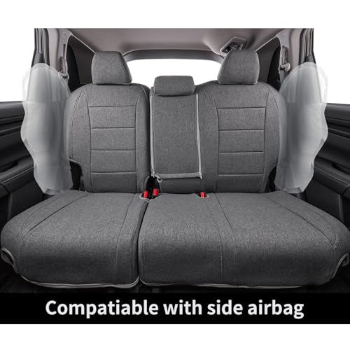 CRV Car Seat Covers Custom Fit for Honda 2023 (Gray / 2023-2026 CRV LX,EX,EX-L,Sport,Hybrid,Trailsport)