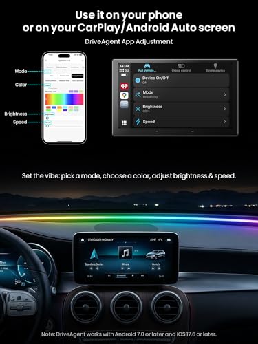 Car LED Lights Interior (Colorful 4.9ft)