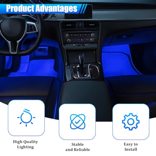 Car Interior LED Lights (Blue)