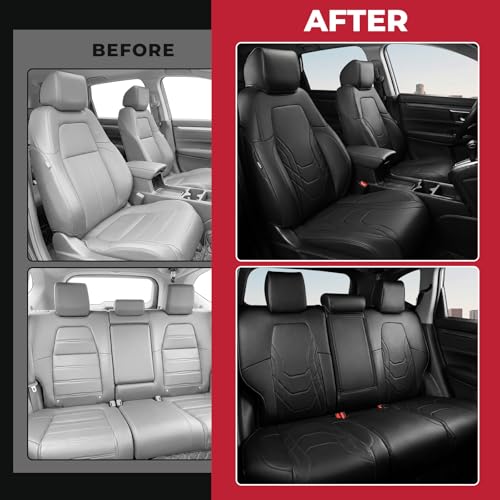 Seat Covers for 2017 (Black / CR-V 2017-2022 Full Set)
