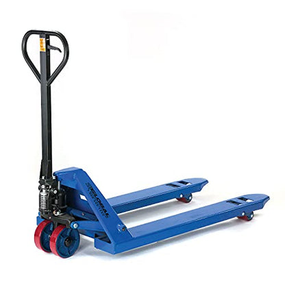 High Capacity Pallet Jack with 27" W x 48" L Forks