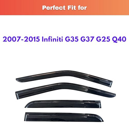 Rain Guards Fit for 2007 (2007-2015 G35/G37/G25/Q40)